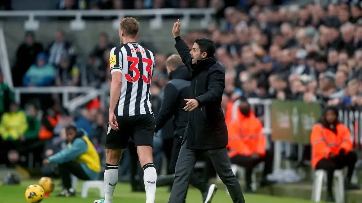 Arsenal boss Mikel Arteta did not hold back in his criticisms of the officials after the Gunners lost at Newcastle.