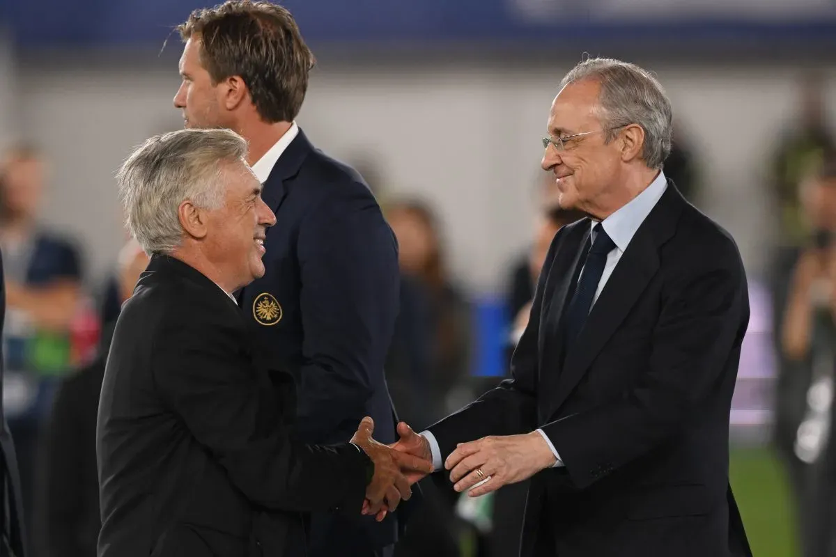 Florentino Perez doesn’t want the Italian coach to leave Real Madrid