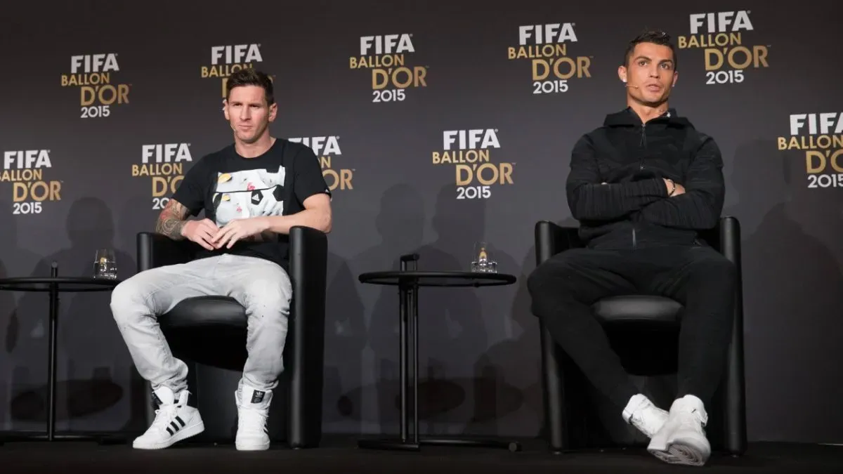 From 2011 to 2017, Messi and Ronaldo finished first and second each time in the Ballon d’Or voting. Ronaldo won the award in four of those seasons.