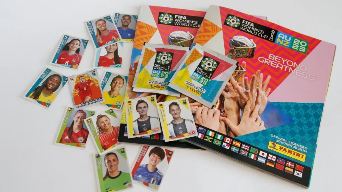 Panini had Women’s World Cup stickers for the 2023 tournament in Australia and New Zealand.