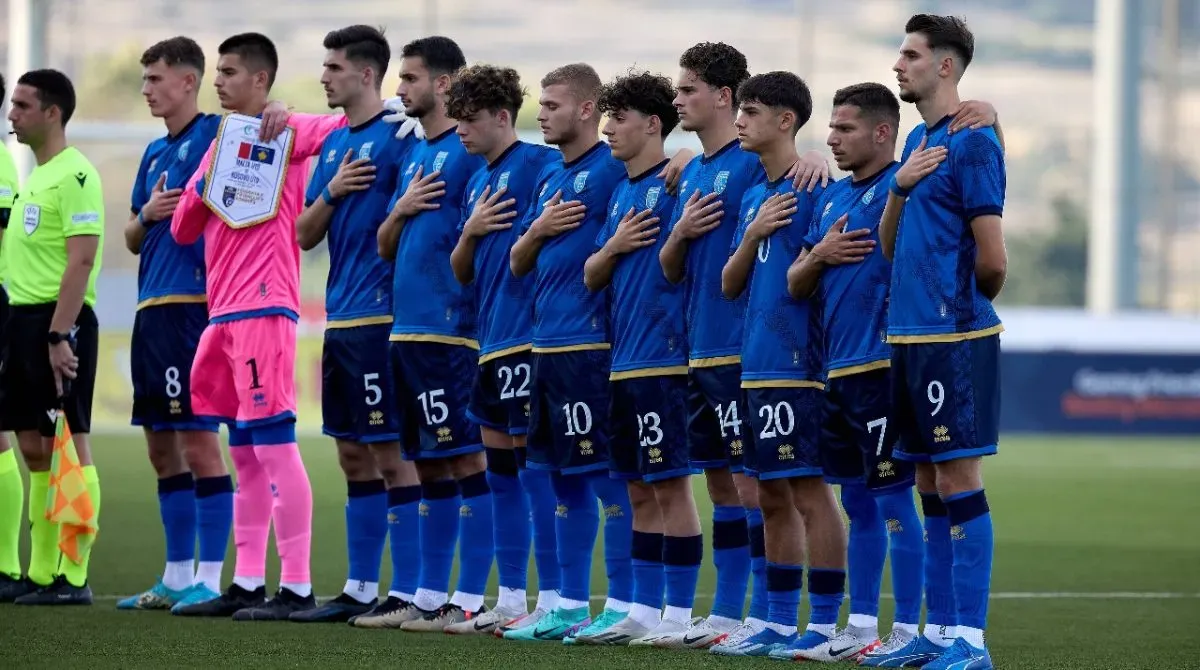 Kosovo u19’s in action recently