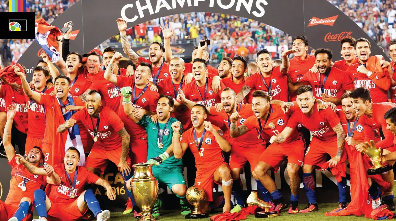 Chile won both of their Copa America titles in back-to-back years in an unusual scheduling quirk.