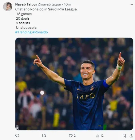 Ronaldo has been the highest profile player to join the SPL
