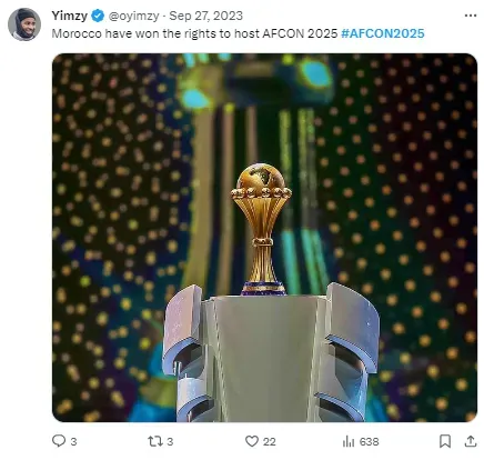 Morocco will host AFCON 2025