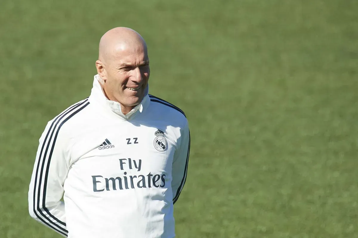 Many suspect Zinedine Zidane is waiting for the Juventus job to come available before he returns to coaching