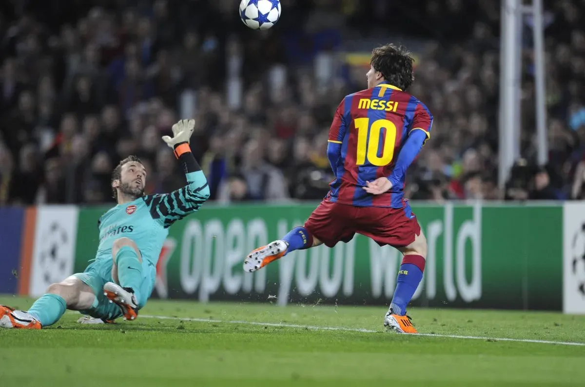 Martin Tyler regularly commentated on Lionel Messi’s early Champions League career when Sky Sports held the broadcasting rights