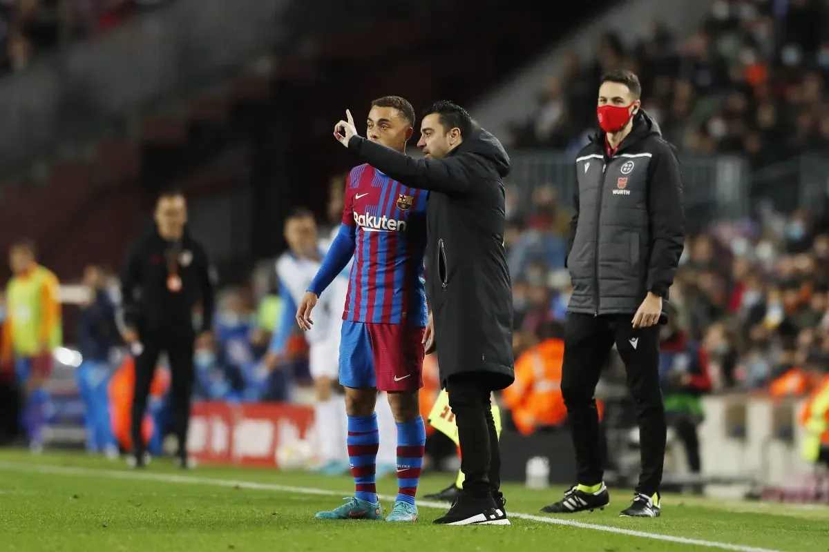 Dest’s chances under Xavi were limited