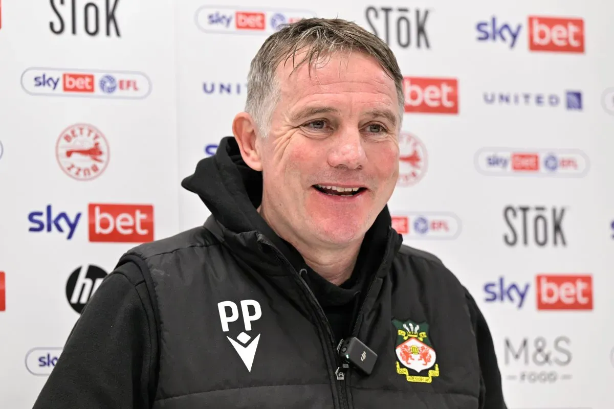Phil Parkinson has led Wrexham to third in the EFL League Two table