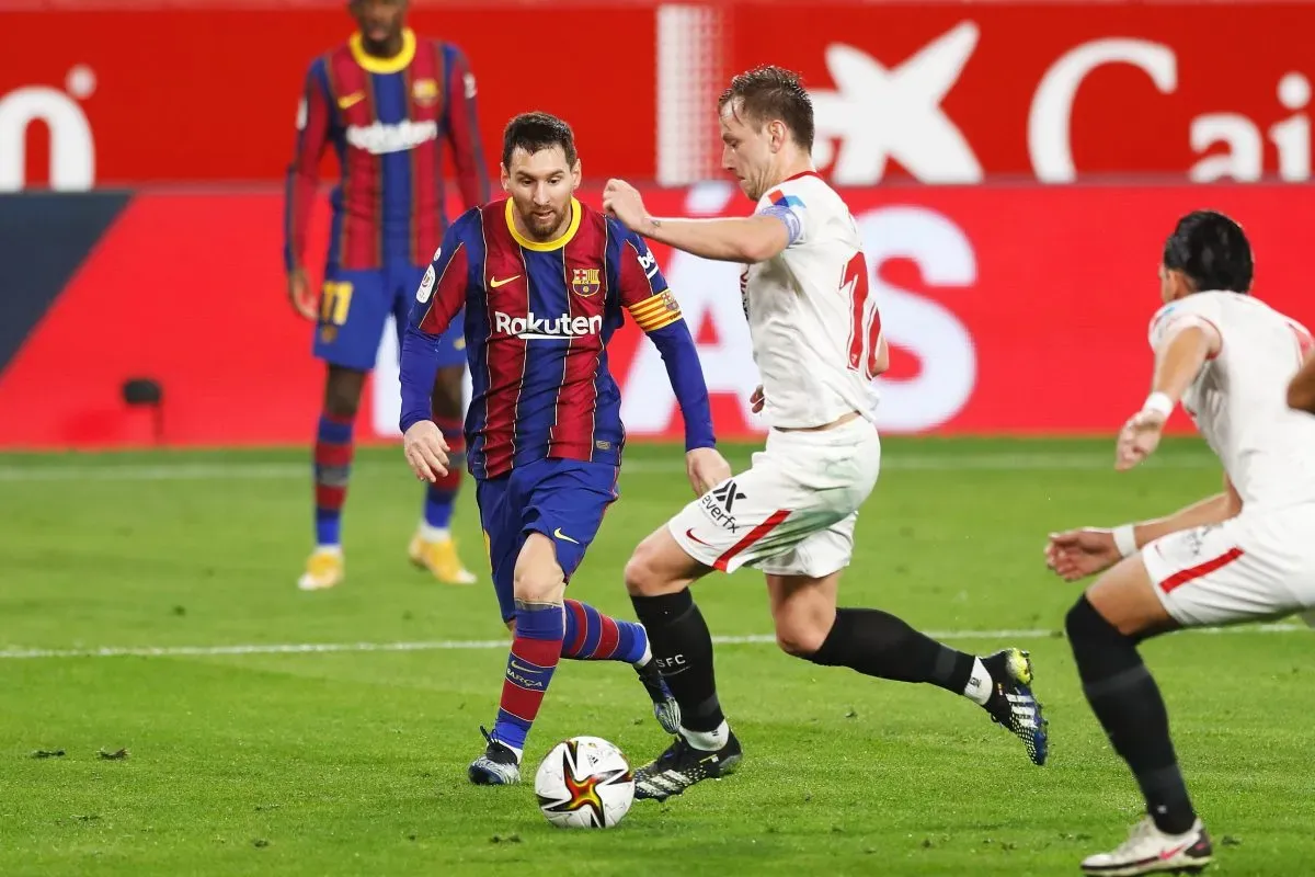 Rakitic and Messi were rivals more often than they were teammates