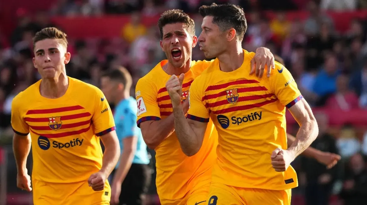 Lewandowski has been in fine form for Barcelona