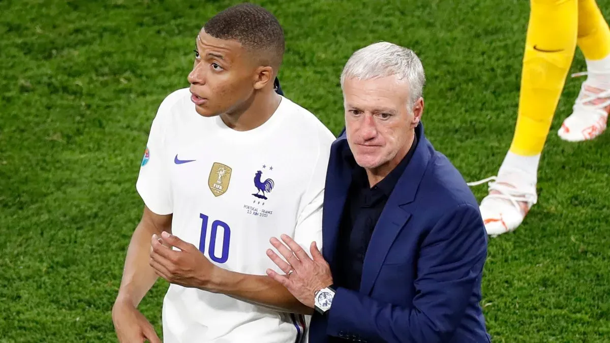Kylian Mbappe France Didier Deschamps (2)