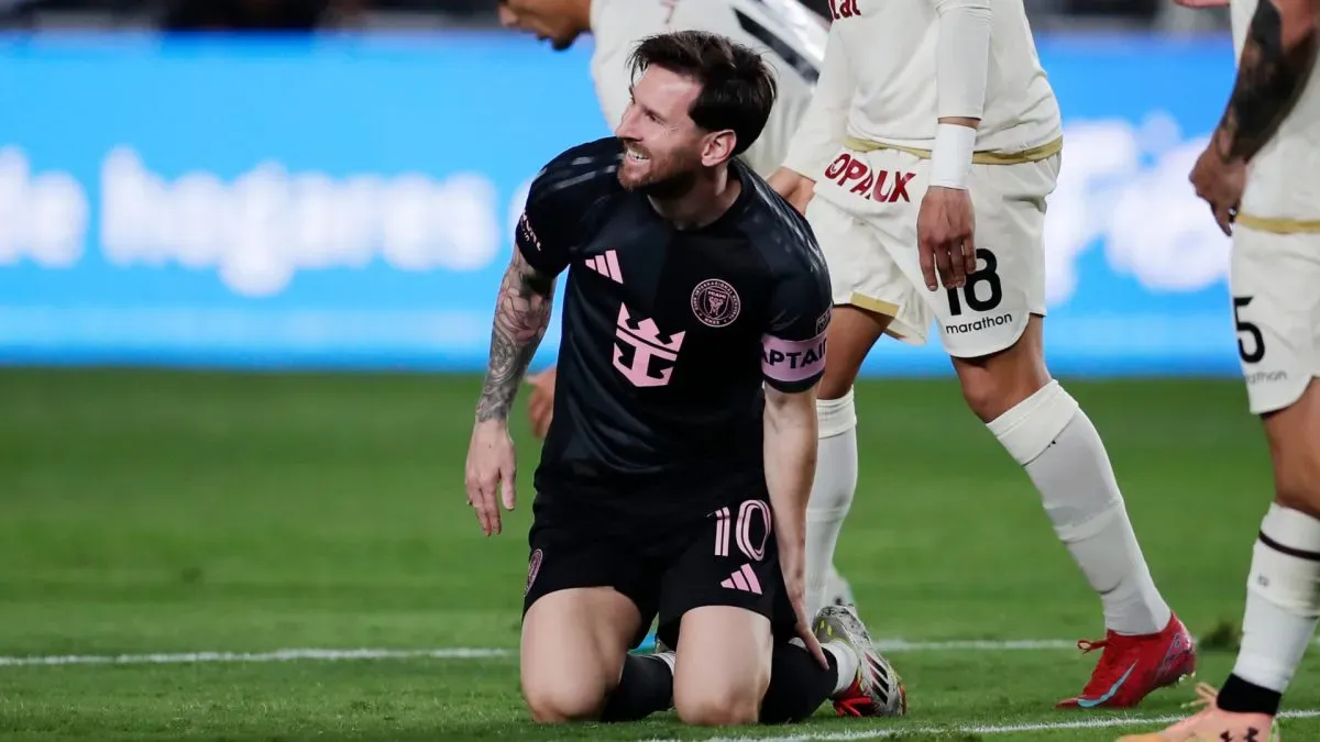 Messi Inter Miami Lesão