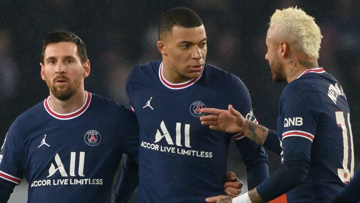 messi neymar mbappe psg