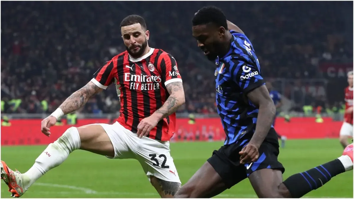 Marcus Thuram e Kyle Walker