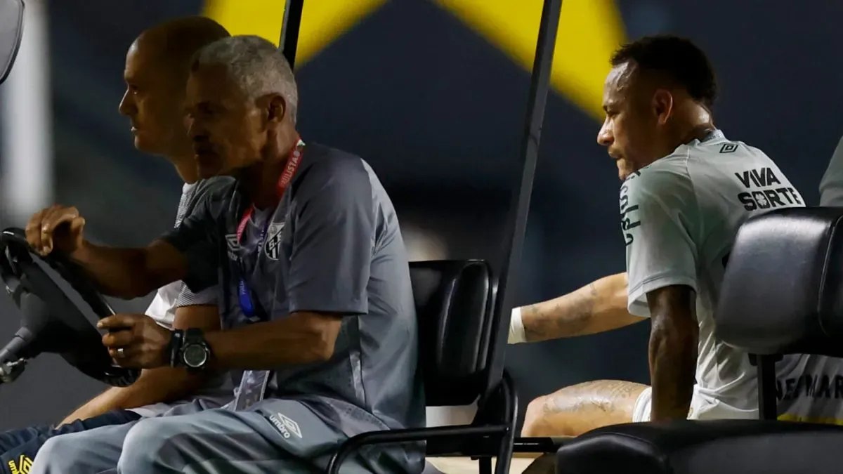 neymar santos injury