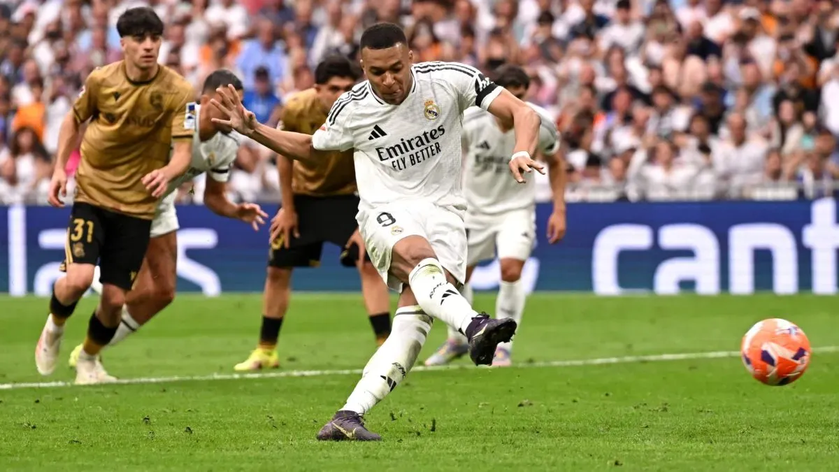 Kylian Mbappe takes Golden Boot lead with Real Madrid: What must  Liverpool's Salah do to catch him? - World Soccer Talk