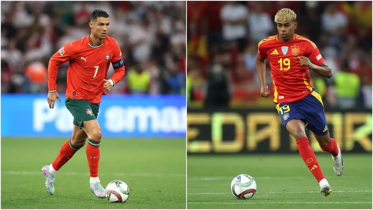 Portugal vs. Spain: Projected Lineups for Cristiano Ronaldo vs. Lamine Yamal in UEFA Nations League Closing 1 WST 20250608 WST 573376 cristiano ronaldo portugal lamine yamal spain nations league