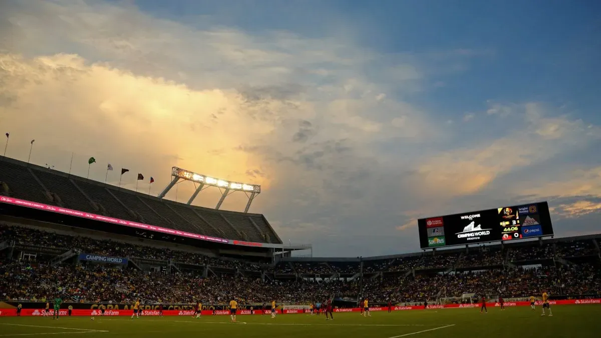 A general view during a Group B match of the 2016 Copa America Centenario between Brazil and Haiti at Camping World Stadium on June 8, 2016. (Source: Mike Ehrmann/Getty Images)