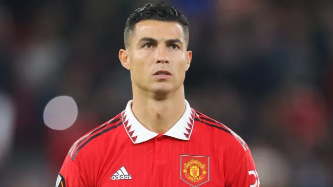 Cristiano Ronaldo of Manchester United.