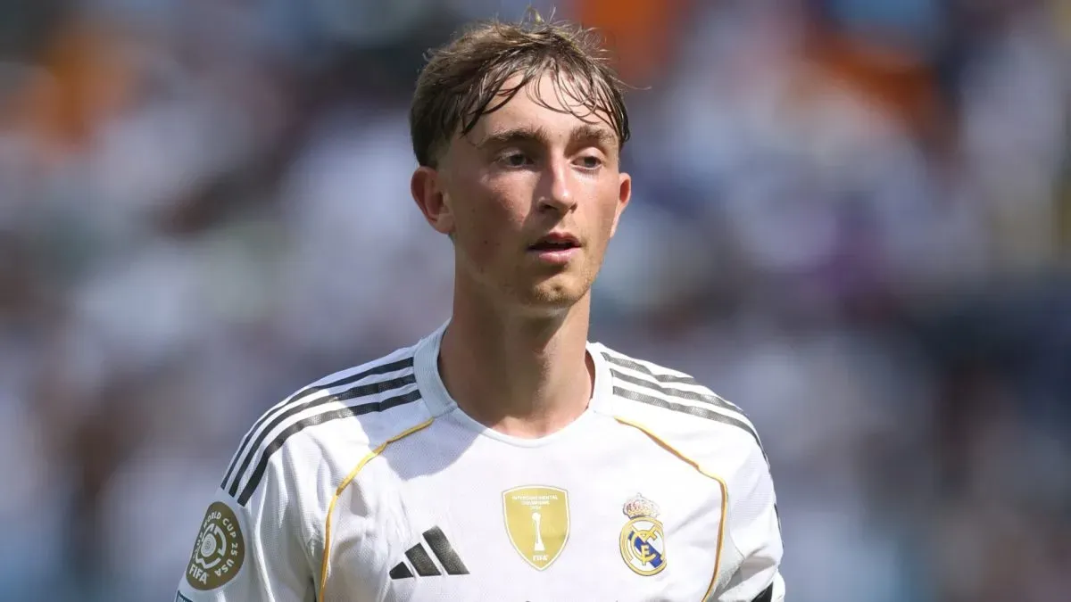 Dean Huijsen #24 of Real Madrid during the FIFA Club World Cup 2025 group H match between Real Madrid CF and CF Pachuca in 2025. (Source: Richard Pelham/Getty Images)