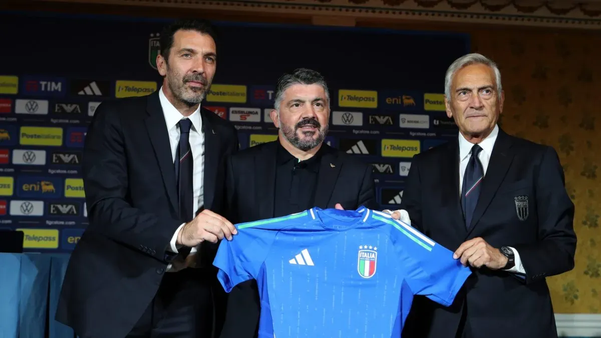 Gennaro Gattuso replaces Spalletti and will make his debut during this FIFA break.