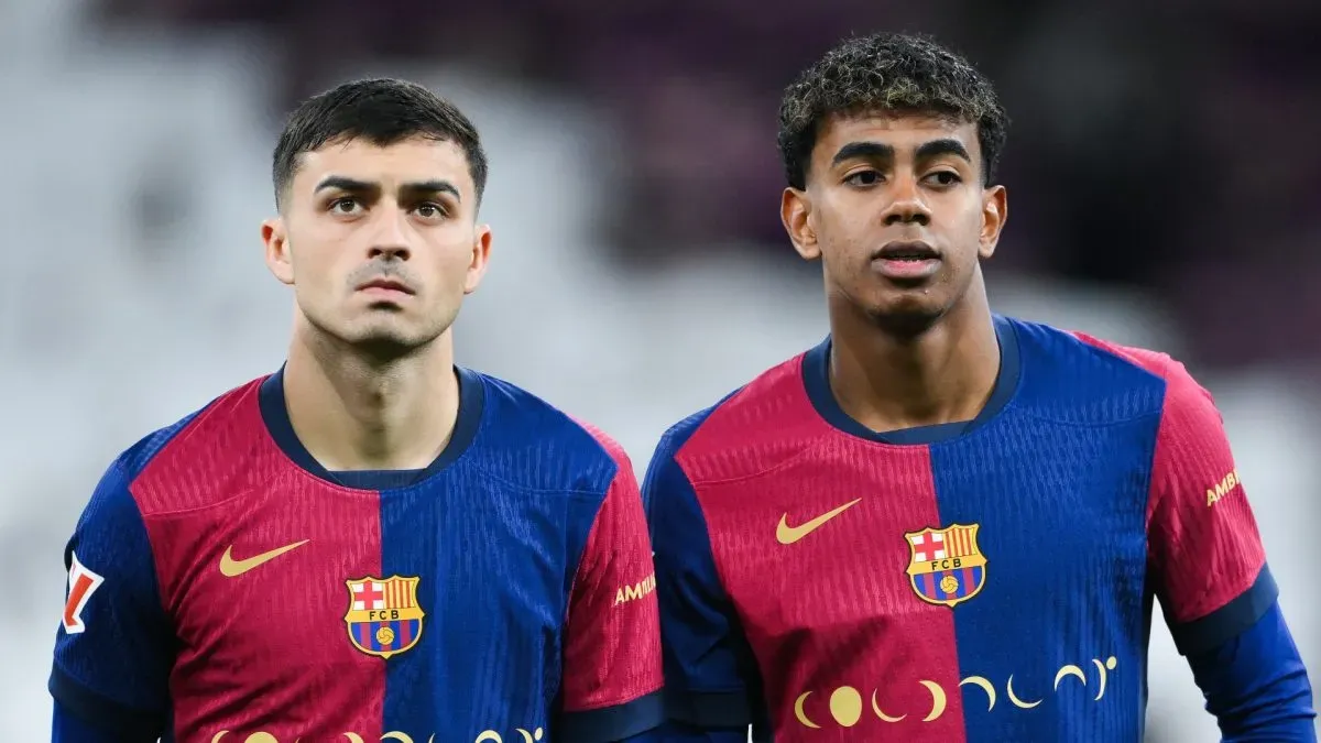 Lamine Yamal and Pedri