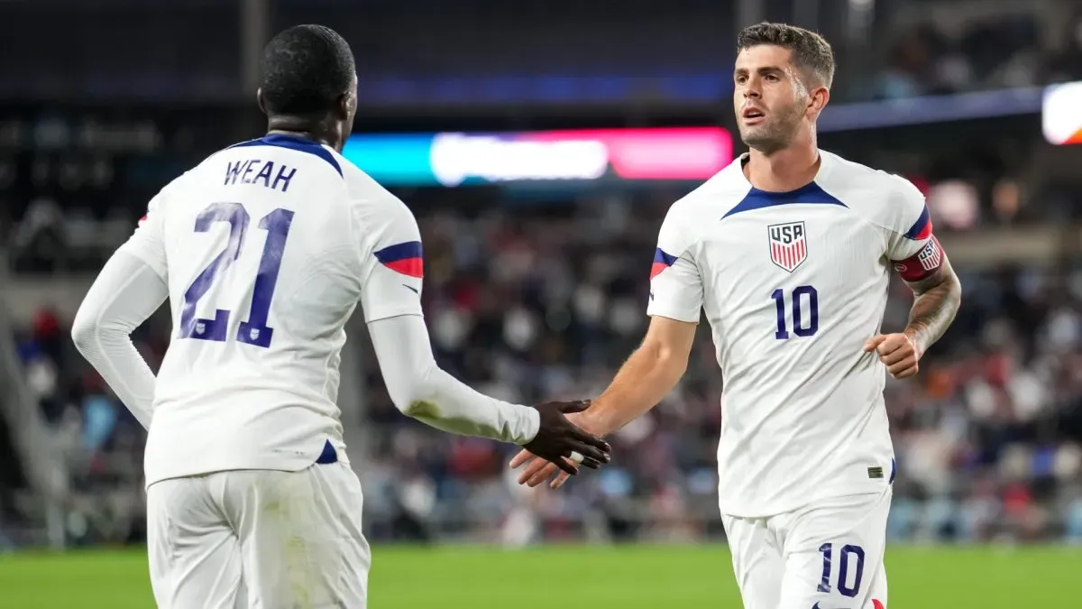 pulisic weah usmnt