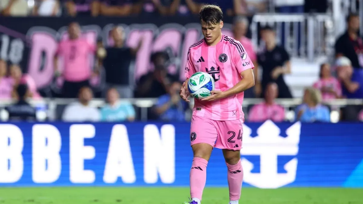 Mateo Silvetti joined Inter Miami this summer.