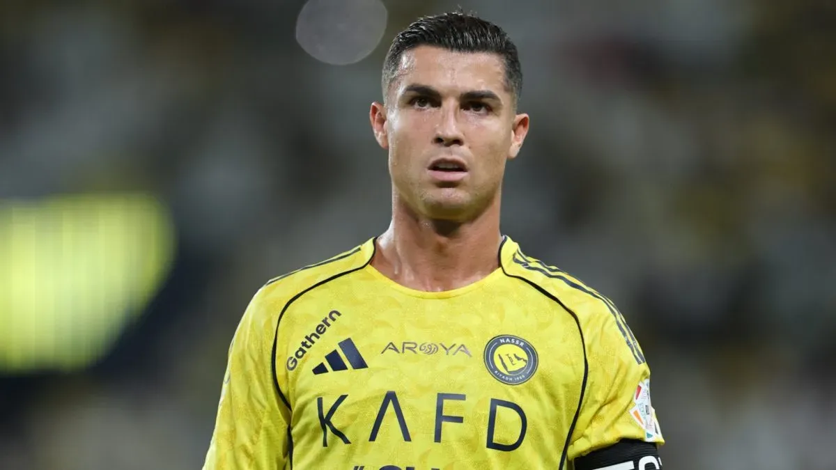 Cristiano Ronaldo of Al-Nassr FC during the Saudi Pro League match between Al Nassr and Al Kholood at Al Awwal Park on September 14, 2025 in Riyadh, Saudi Arabia.