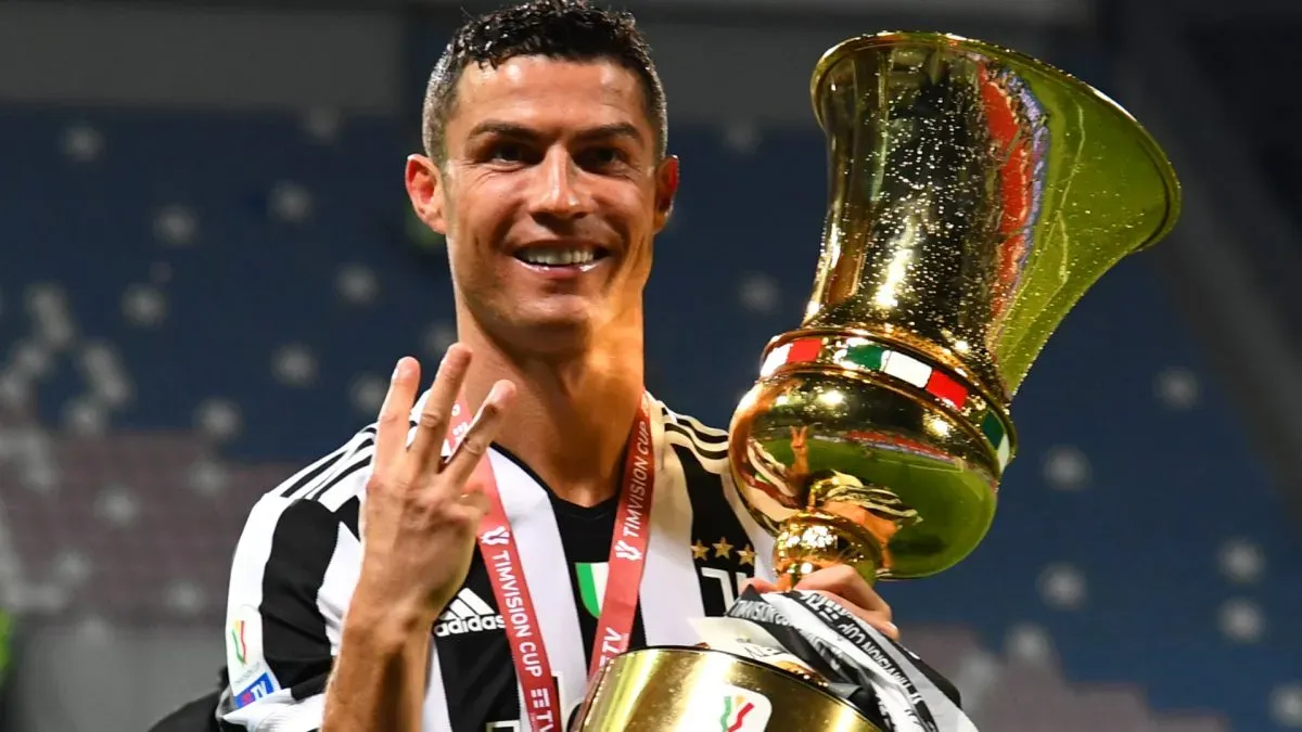 ronaldo trophy coppa italia