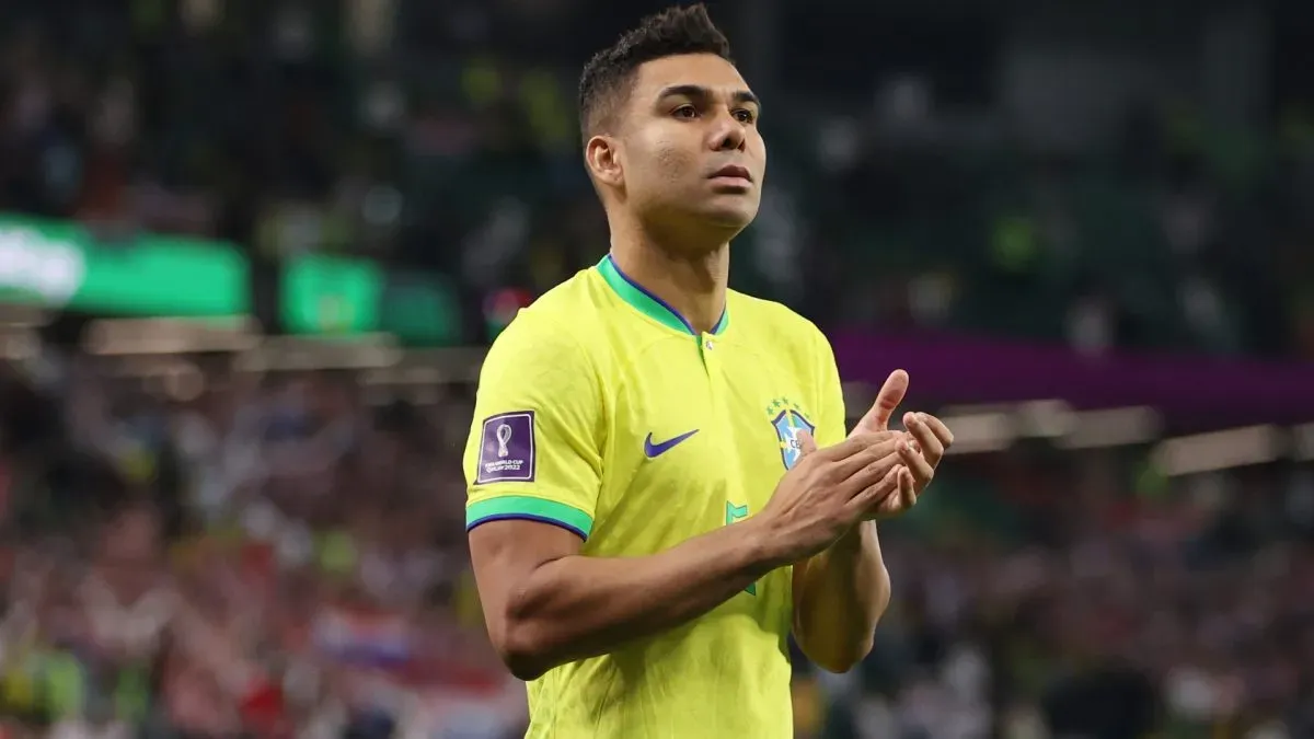 Brazil midfielder Casemiro.