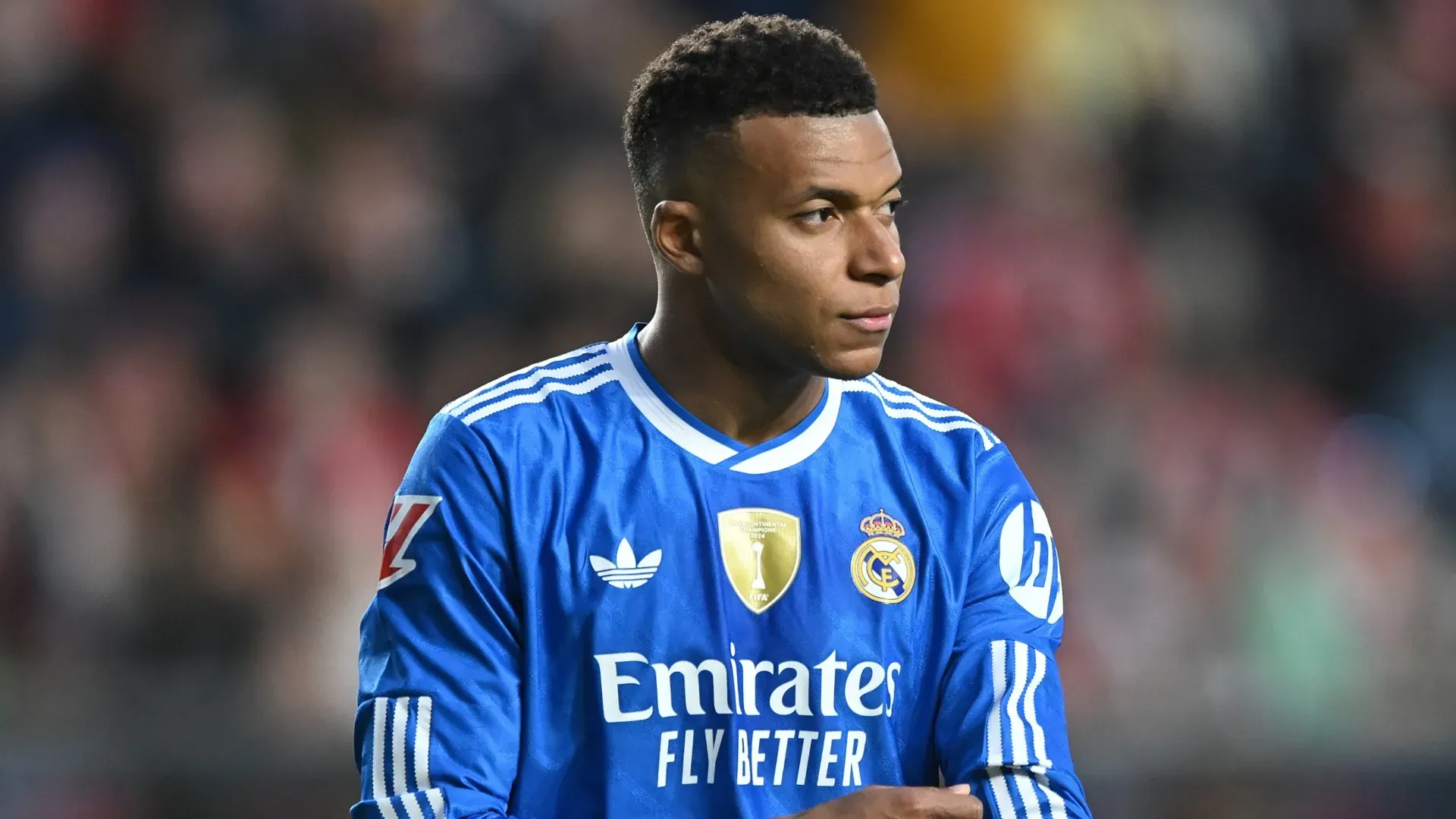 Kylian Mbappe of Real Madrid.