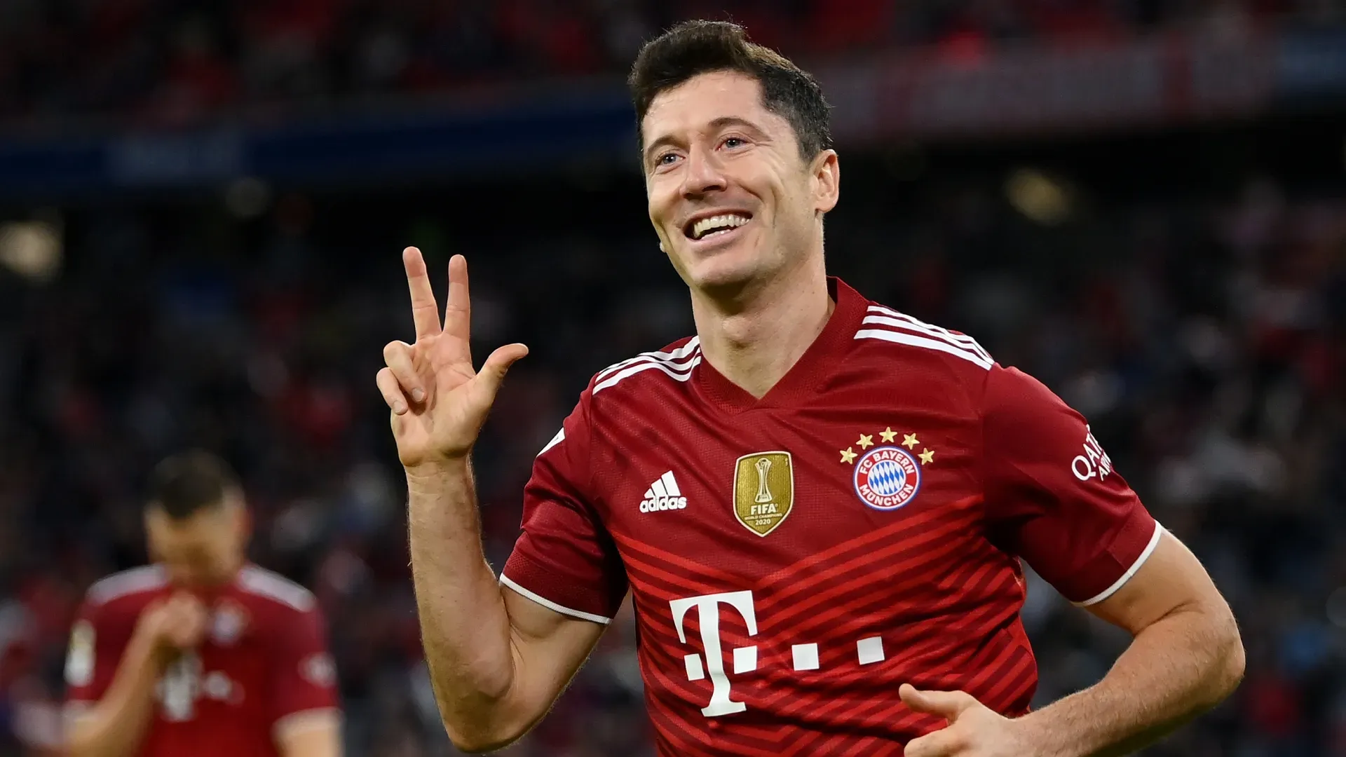Robert Lewandowski of FC Bayern Muenchen.
