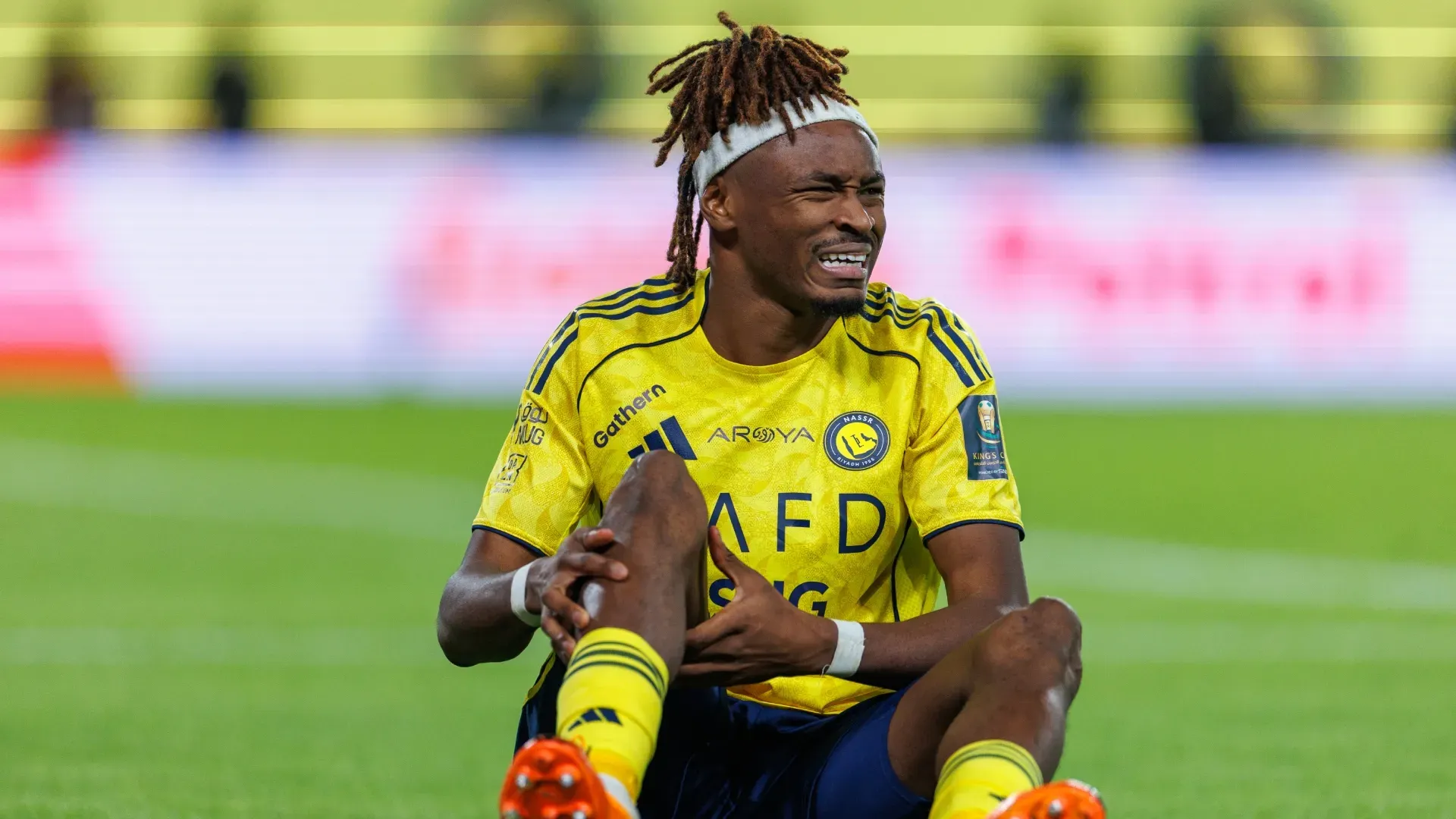 Mohamed Simakan of Al-Nassr FC.