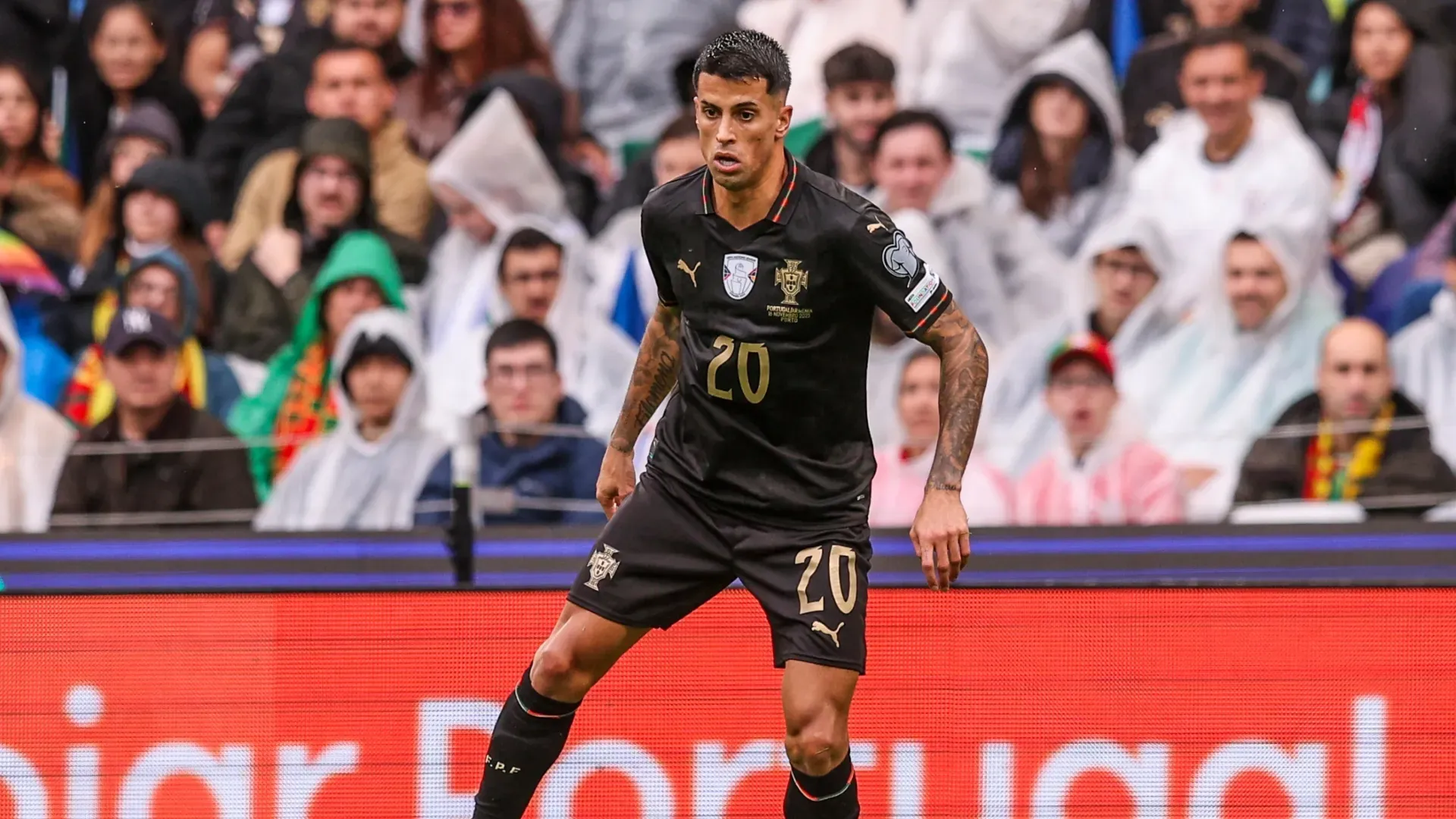 Joao Cancelo of Portugal.
