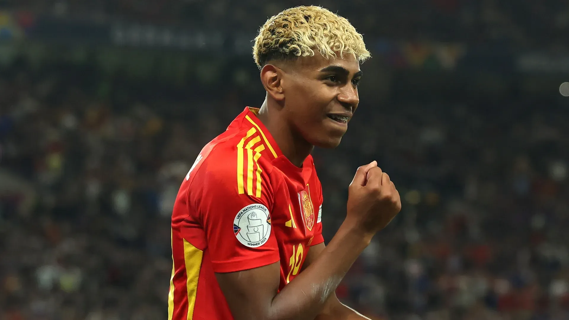 Lamine Yamal of Spain.