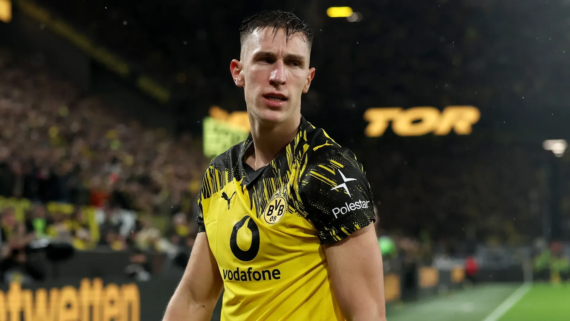 Nico Schlotterbeck of Borussia Dortmund.