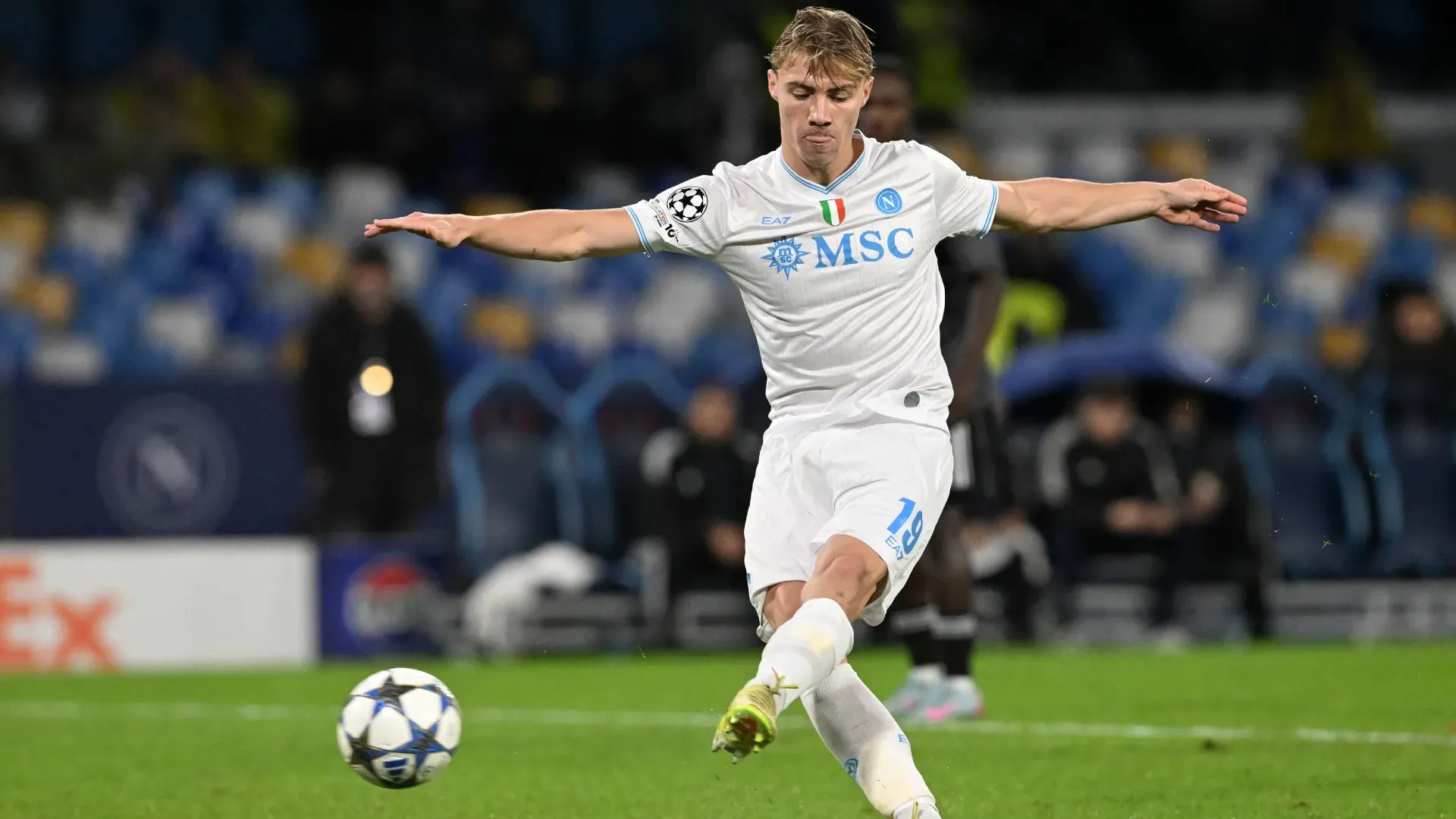 Napoli star Rasmus Hojlund