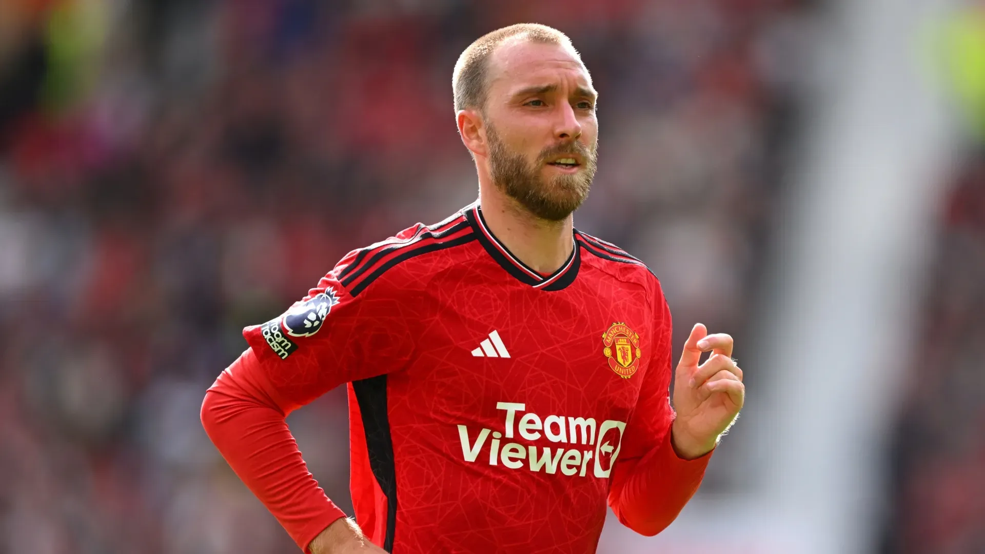 Manchester United player Christian Eriksen.