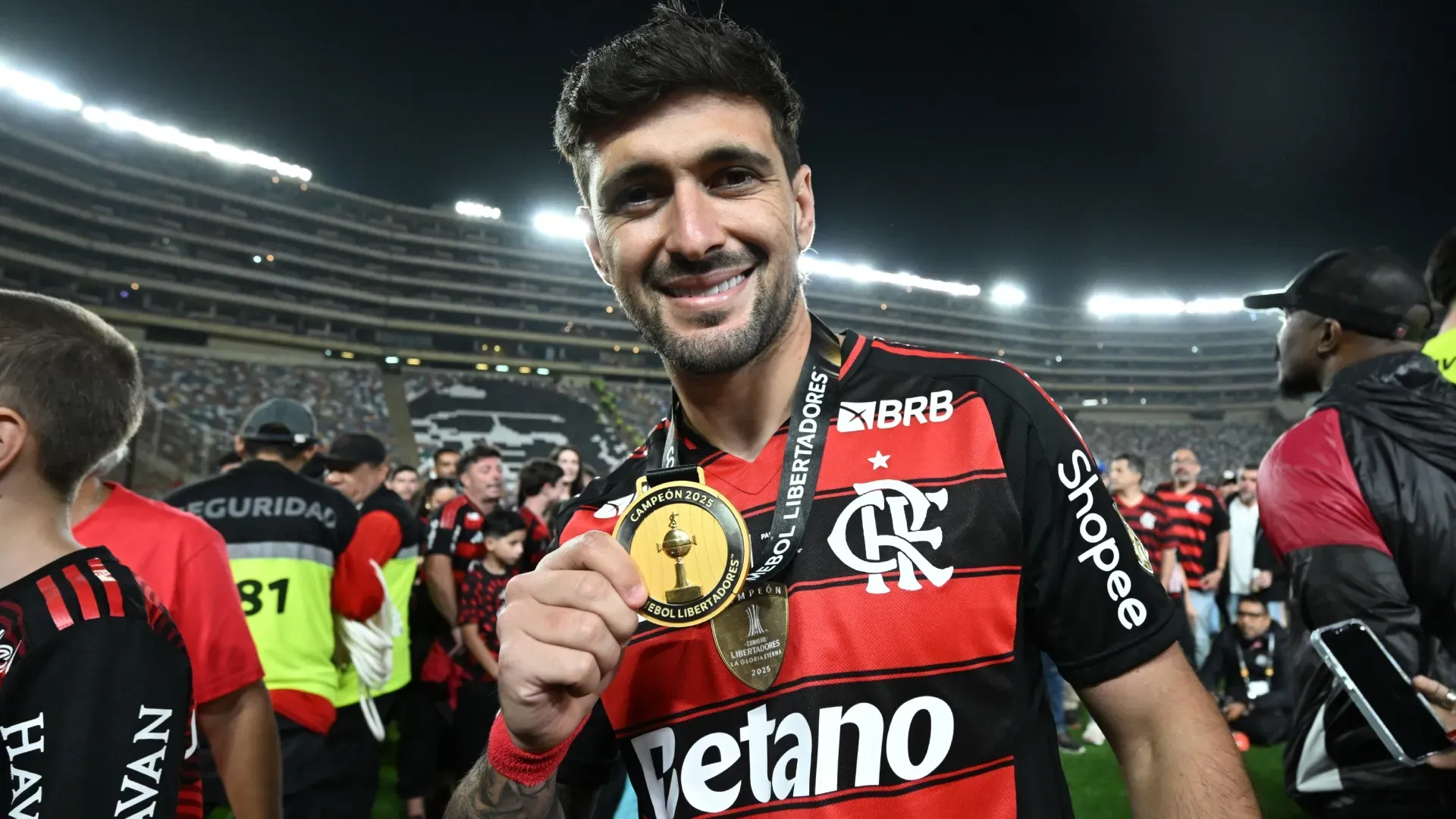 Giorgian de Arrascaeta of Flamengo.